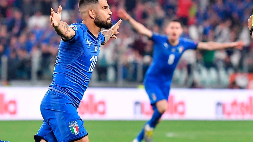 Italy scores late to beat Bosnia 2-1 and keep perfect record