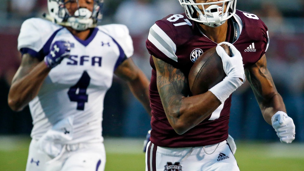 No. 18 Mississippi State tops SFA 63-6 in Moorhead’s debut