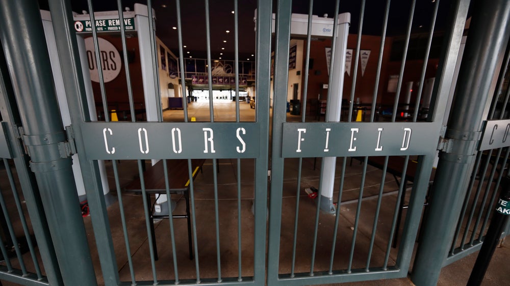 Braves-Rockies game postponed due to weather