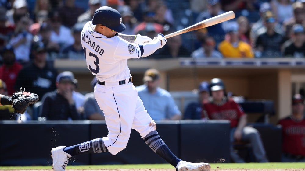 Machado hits 1st homer for Padres in 4-1 win vs Arizona