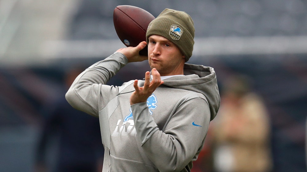 Lions' Stafford sits vs. Bears, ending 136-game streak