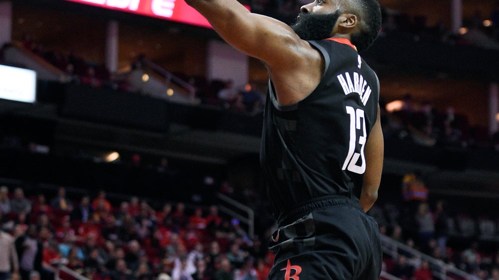 Harden has triple-double to lead Rockets over Cavs 141-113