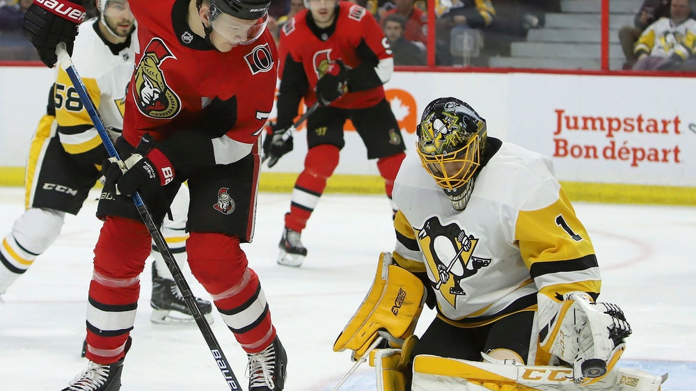 Stone, Duchene each score twice, Senators beat Penguins 6-4