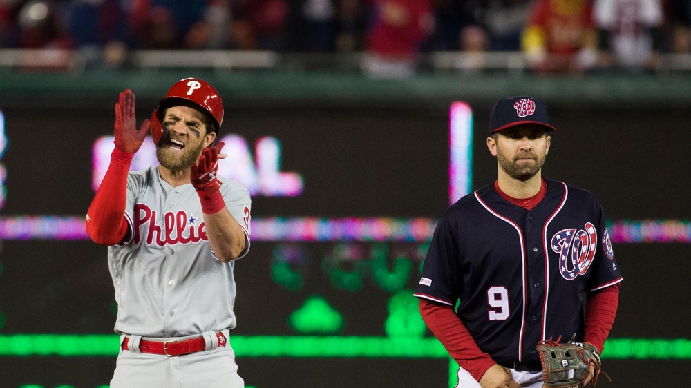Harper sticks it to Nats, leading Phillies to 8-2 win in DC