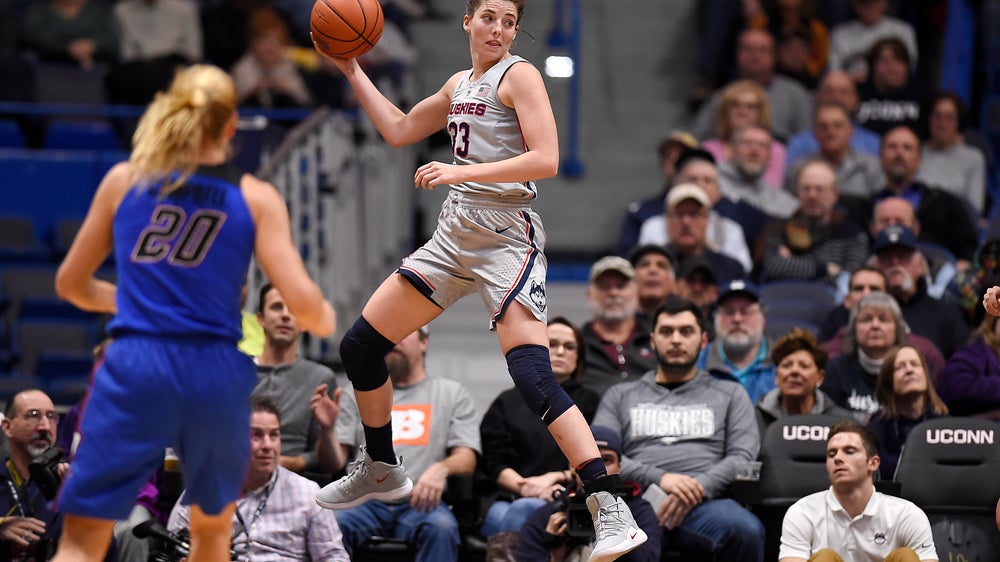 No. 2 UConn tunes up for Irish by routing No. 16 DePaul