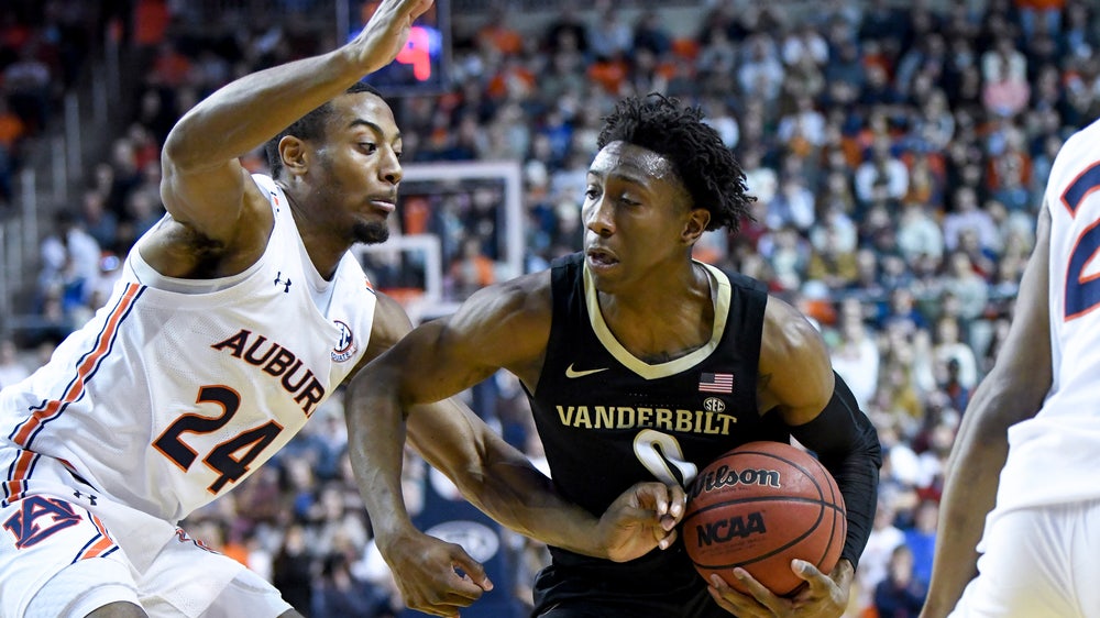 Okoro, No. 5 Auburn edge Vanderbilt 83-79 to stay perfect
