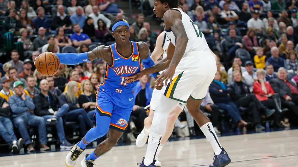 Schroder scores 27 off bench, Thunder dominate Jazz 104-90