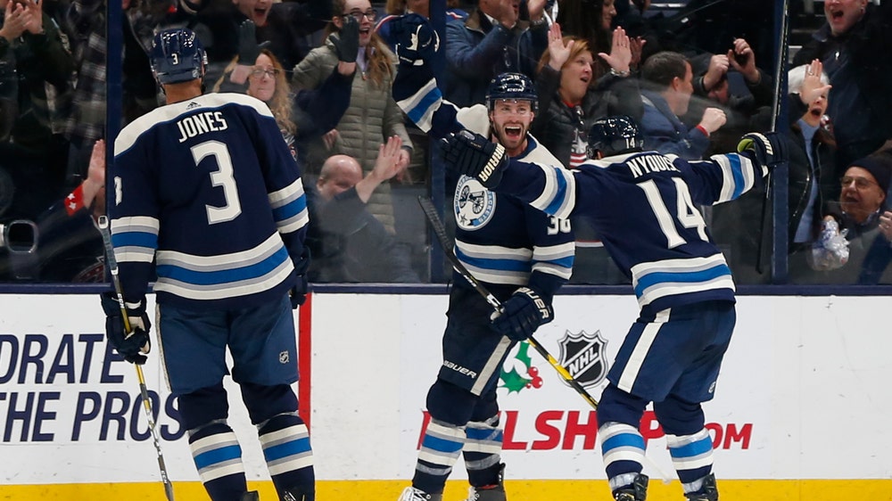 Blue Jackets rally to beat Kings 3-2 on Dubois' OT goal