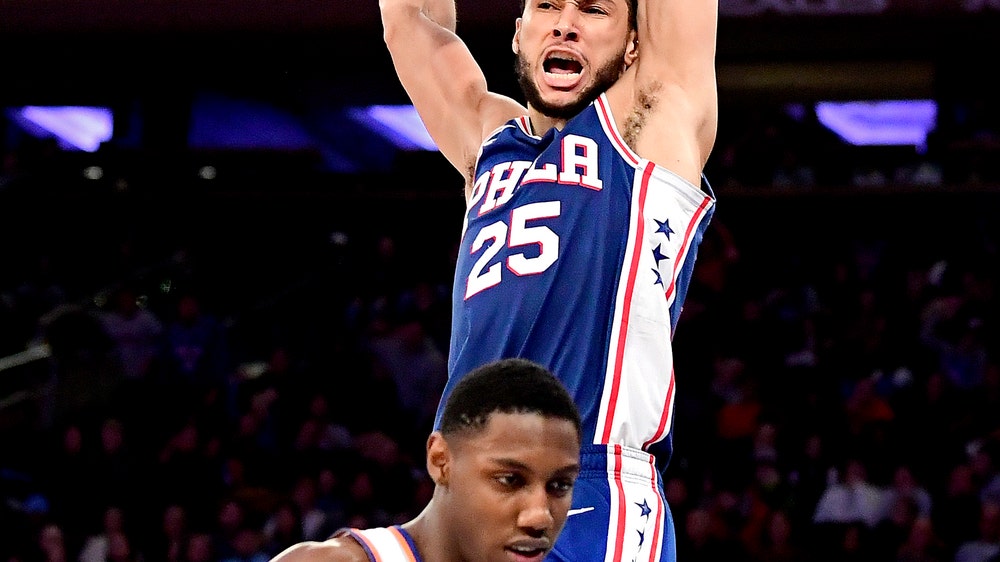 Embiid scores 27, leads Sixers past Knicks 101-95