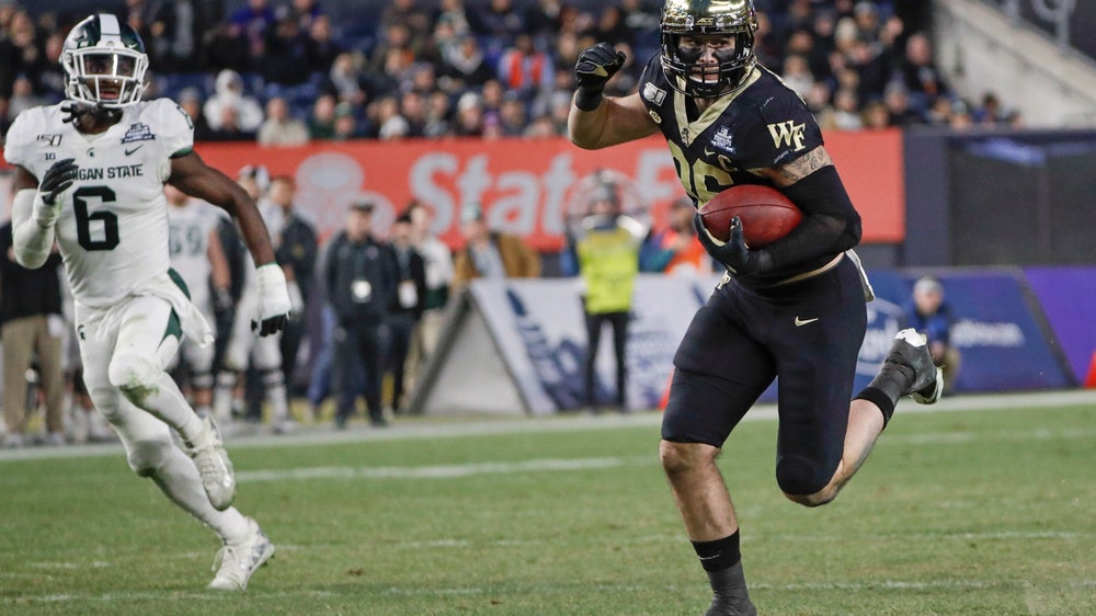 Michigan State beats Wake Forest 27-21 in Pinstripe Bowl