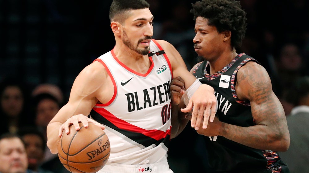 Center duo of Nurkic, Kanter leads Blazers over Nets, 113-99