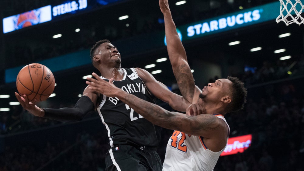 Caris LeVert lifts Nets past Knicks, 107-105