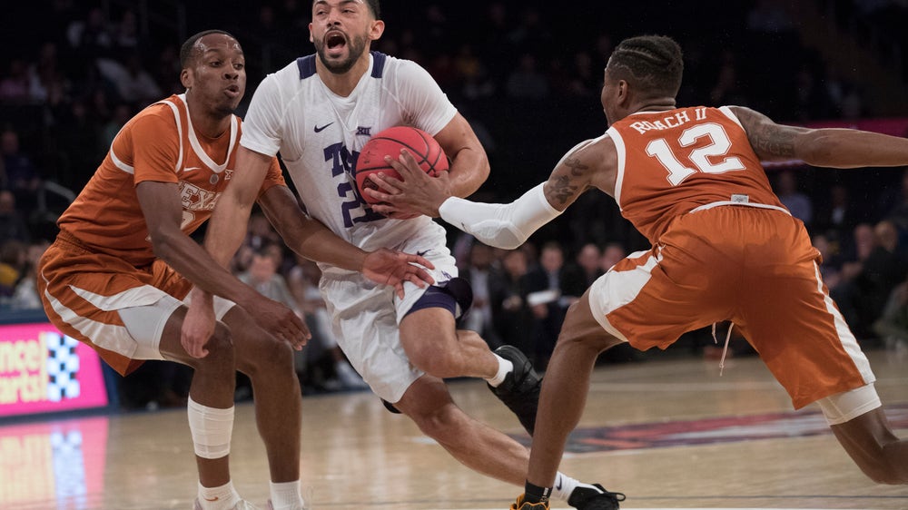 Roach lifts Texas past TCU 58-44 and into NIT championship