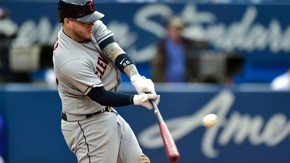 Perez homers and has 4 RBI, Indians out-slug Blue Jays 9-8