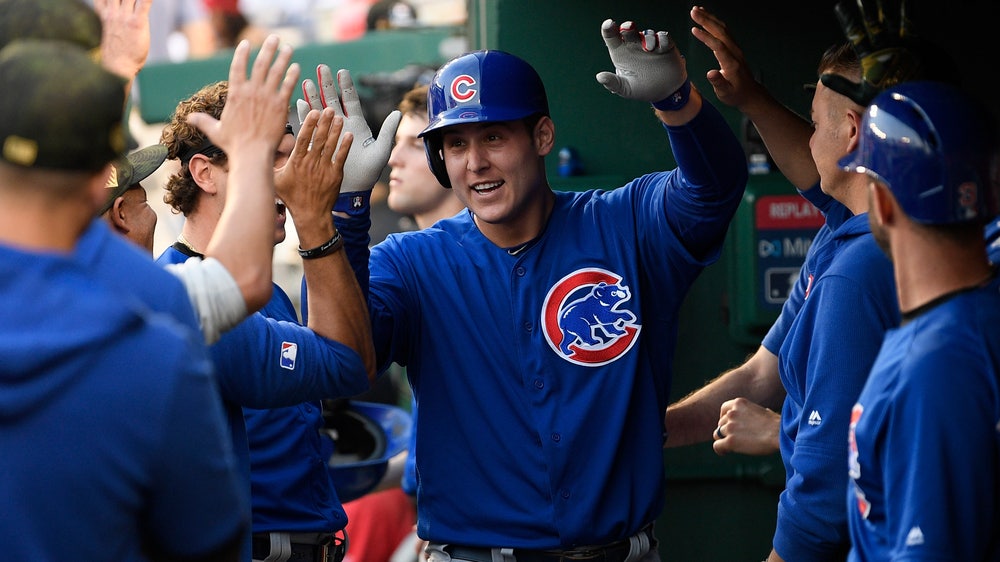 Rizzo homers, Cubs hold off Nationals’ rally for 6-5 win