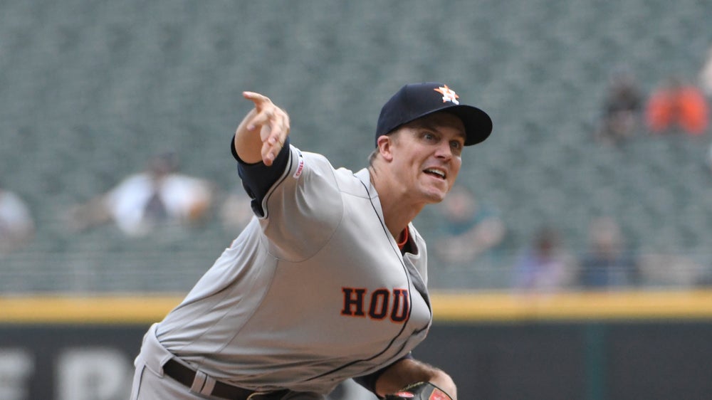 Greinke, Springer lead Astros over Chisox to open twinbill