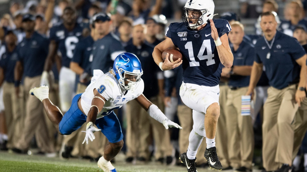 Clifford's 4 TDs lead No. 15 Penn State over Buffalo 45-13
