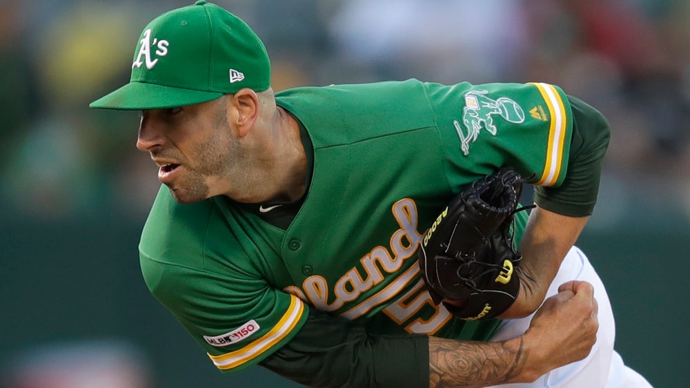 Fiers wins seventh straight as A's top White Sox 5-1