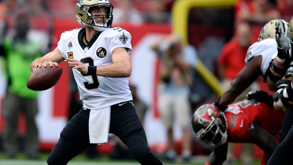 Brees leads 2nd-half comeback, Saints beat Buccaneers 28-14