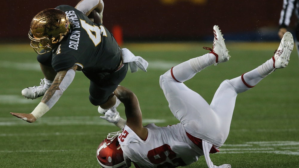 Morgan, Minnesota top Indiana 38-31 on late 67-yard TD pass