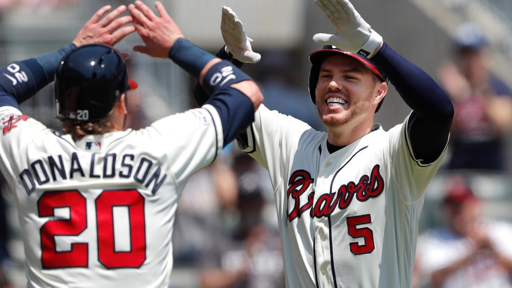 Donaldson hits 3-run HR in 8th as Braves rally past Rockies