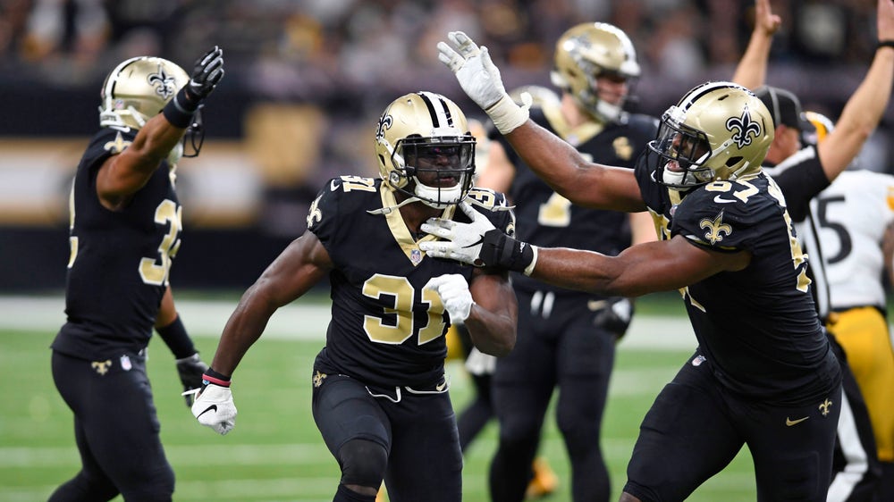 Saints narrowly upend Steelers and take top NFC seed