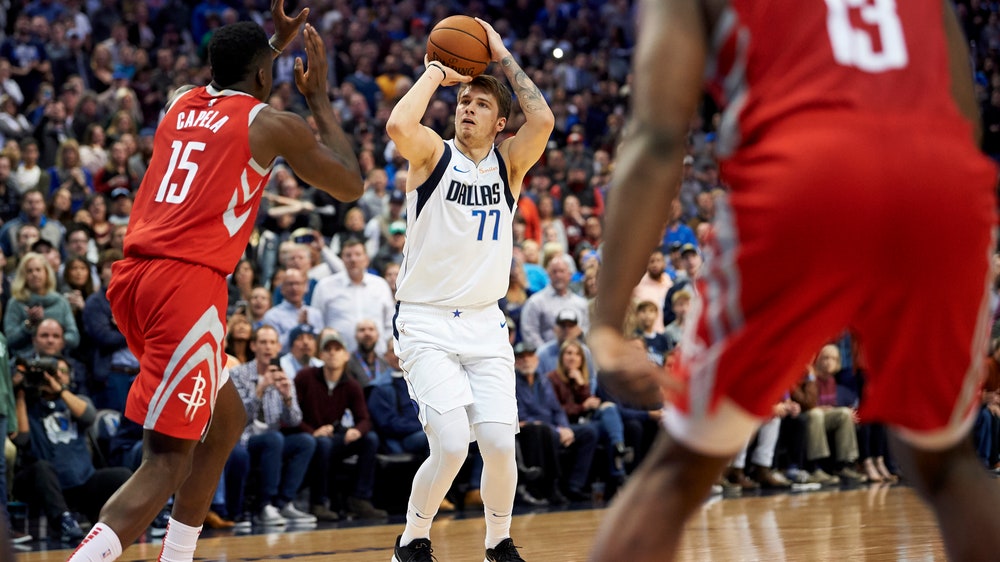 Luka Doncic helps Mavericks beat Rockets