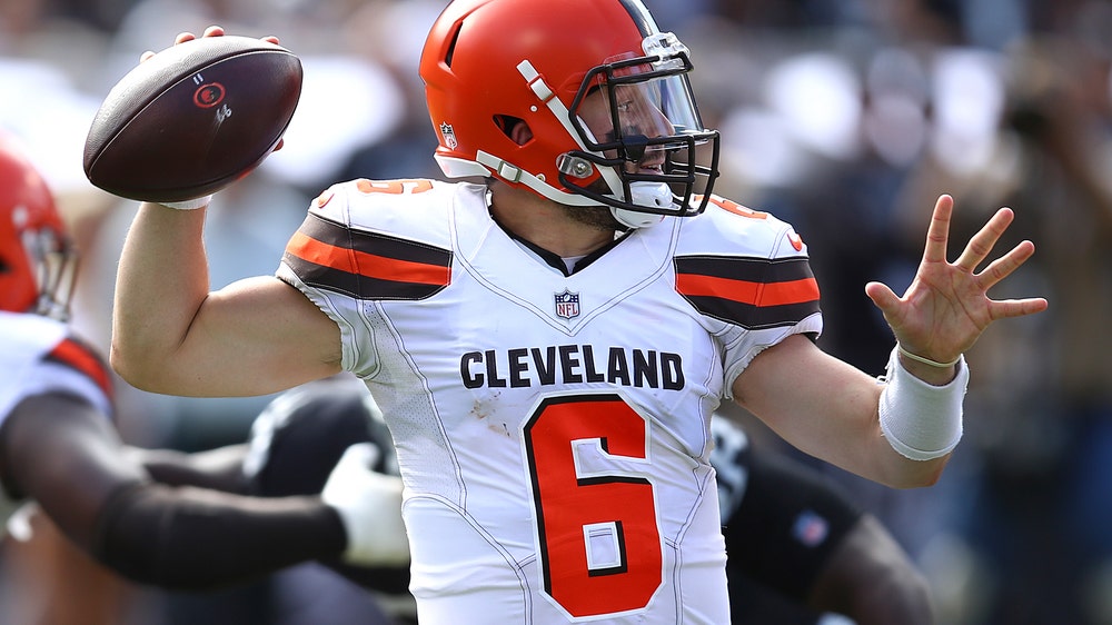 Raiders rally past Browns 45-42 in OT for 1st win for Gruden