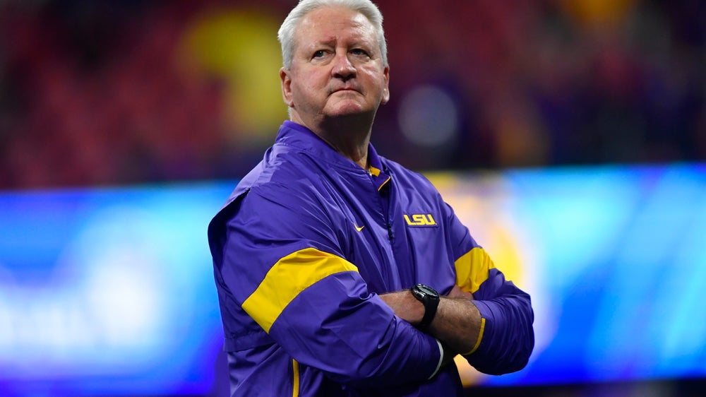 Under weight of family tragedy, LSU coach crafts big win