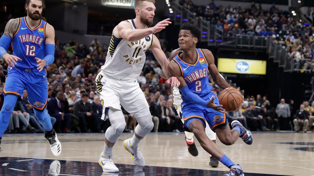 Warren scores 23 to lead Pacers over Thunder 111-85