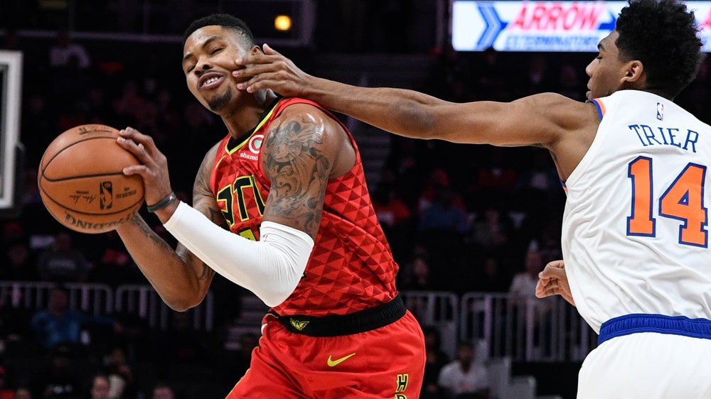 Hardaway, Kanter help Knicks pull away to beat Hawks