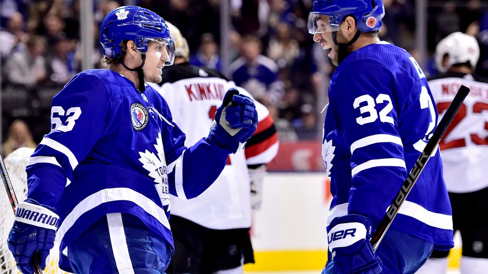 Maple Leafs beat Devils 6-1 in Hall of Fame Game