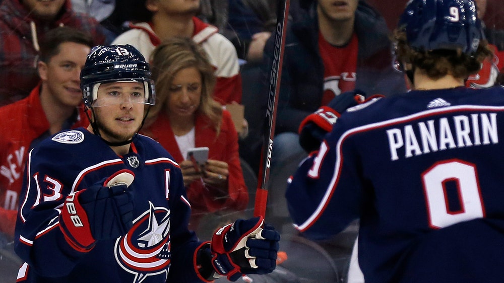 Blue Jackets blank Devils for 4th straight win