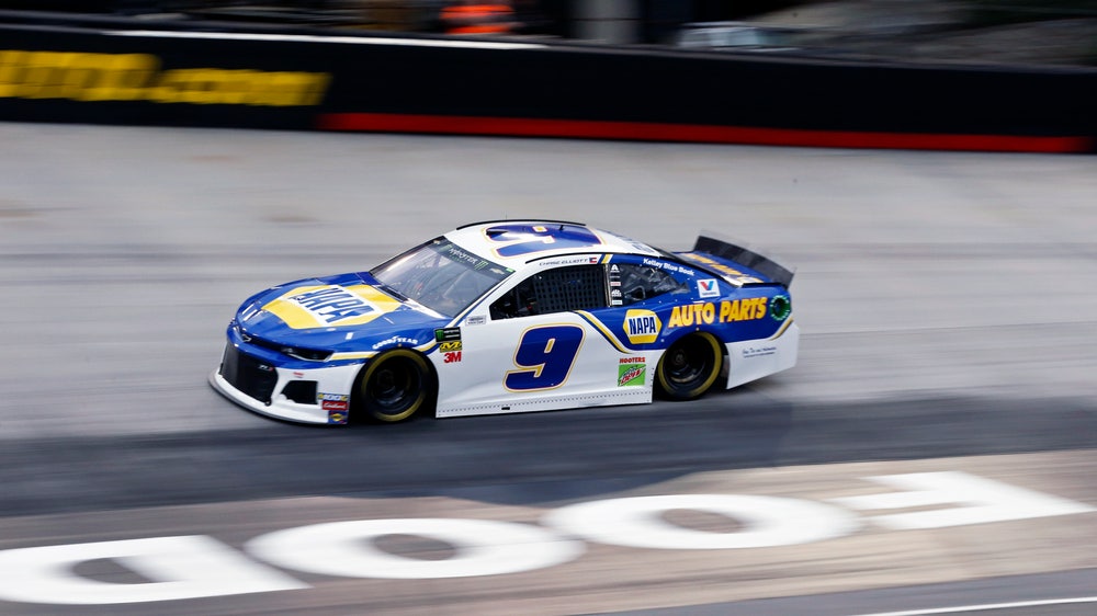 Elliott earns 1st short track pole with run at Bristol