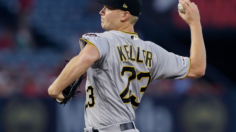 Keller wins as Pirates snap 8-game skid, beat Angels 10-2