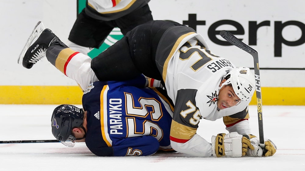 Sundqvist has goal, assist as Blues beat Golden Knights 4-2