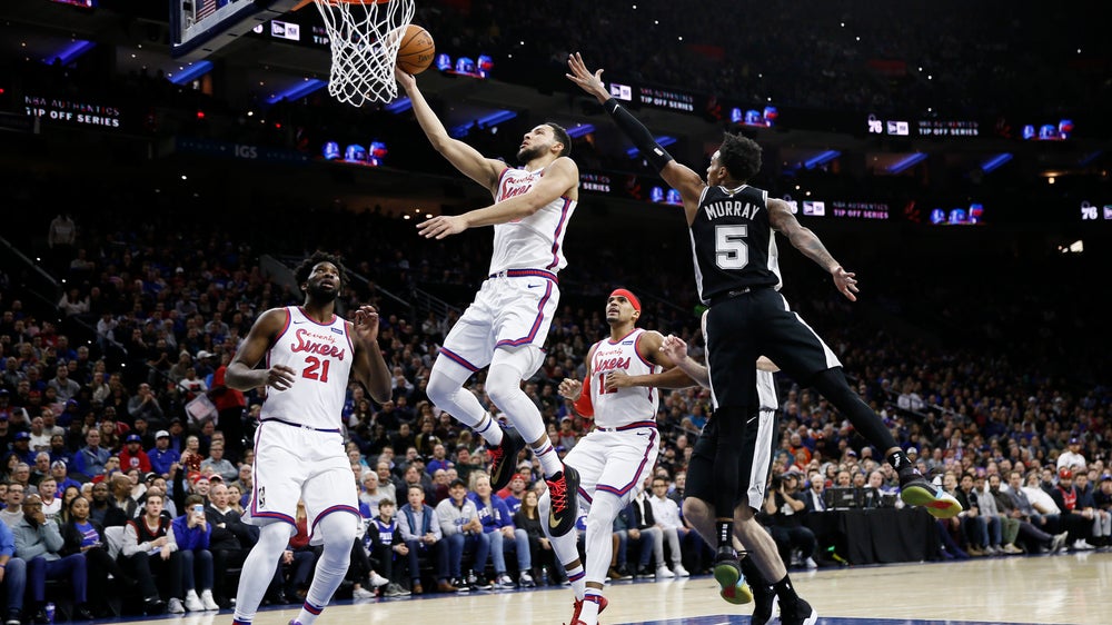 Harris, 76ers send Spurs to 8th straight defeat, 115-104