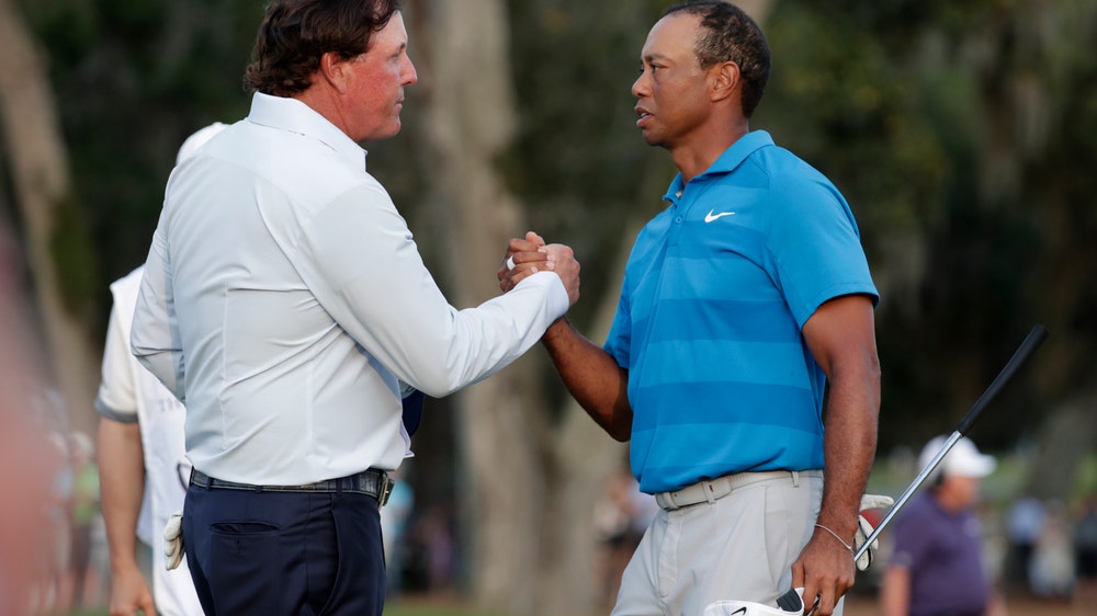 Column: Pay to watch golf? Tiger and Phil in a money grab