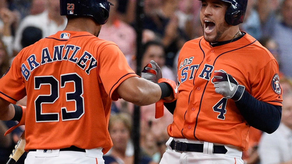 Springer 3 HRs, Verlander 20th win, Astros clinch AL West