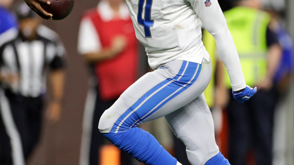 Browns deal rookie QB Blough to Lions, swap '22 draft picks