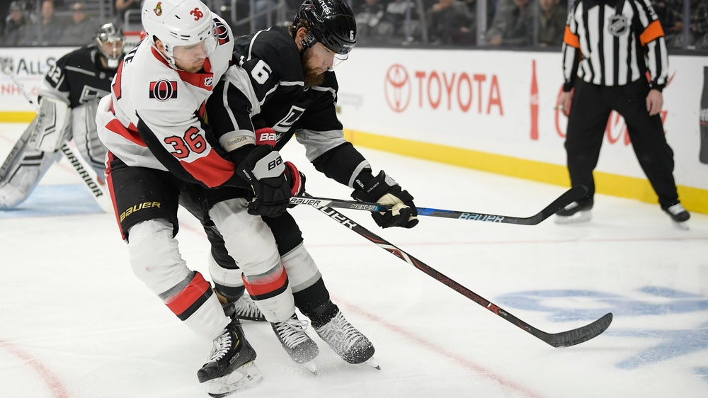 Senators get consecutive road wins by beating Kings 4-1