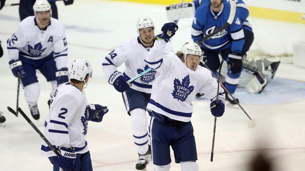 Nazem Kadri scores 1st goal, Maple Leafs beat Jets 4-2
