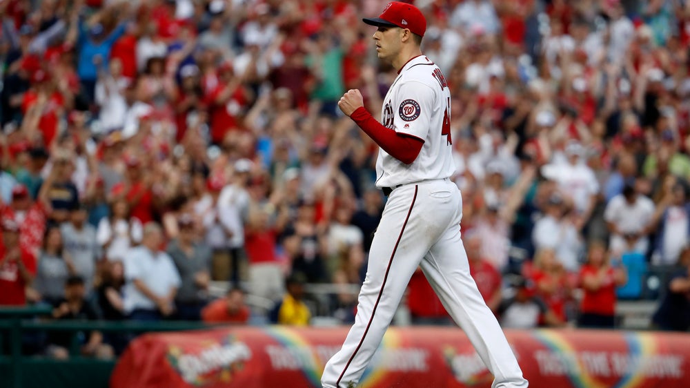 Corbin pitches shutout in Nationals 5-0 win over Marlins