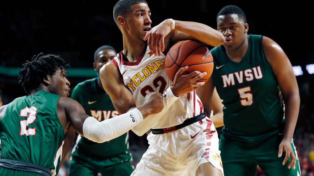 Jacobson scores 20, Iowa State pounds MVSU 110-74
