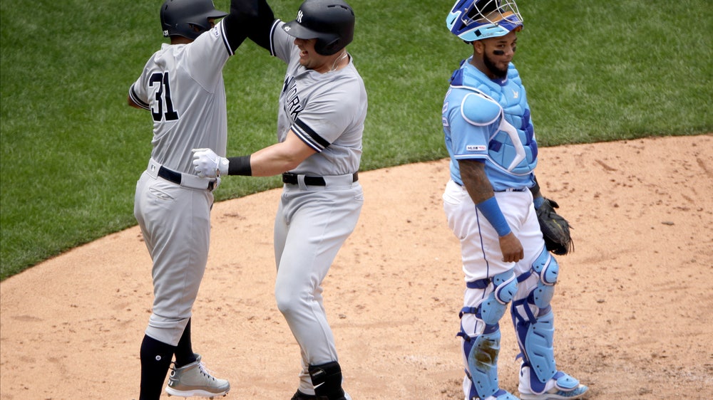 Voit, Yanks beat KC 7-3, open twinbill with 6th win in row