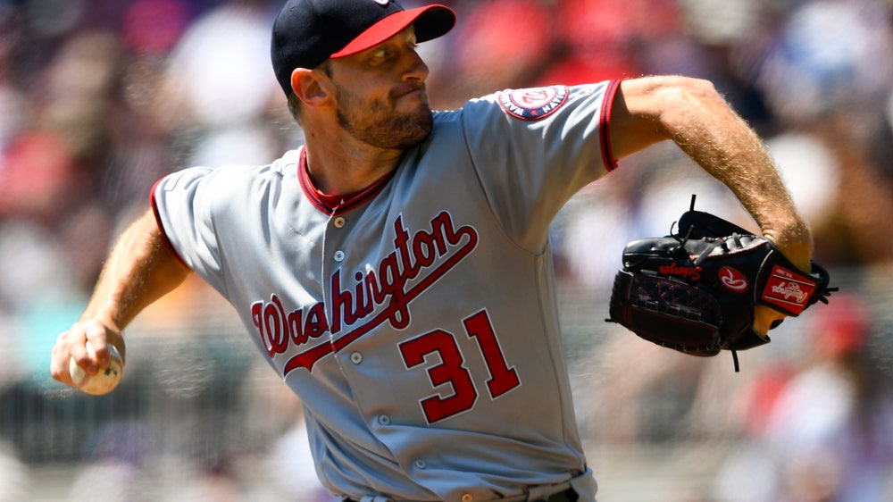 Scherzer, Nats win 9-4, stop Braves' 9-game winning streak