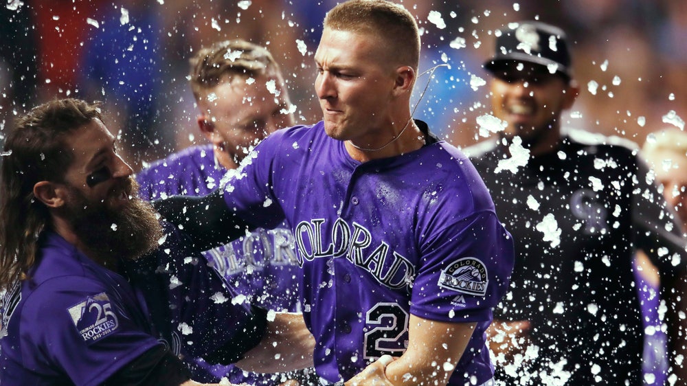 McMahon’s 3-run homer lifts Rockies past Dodgers 3-2