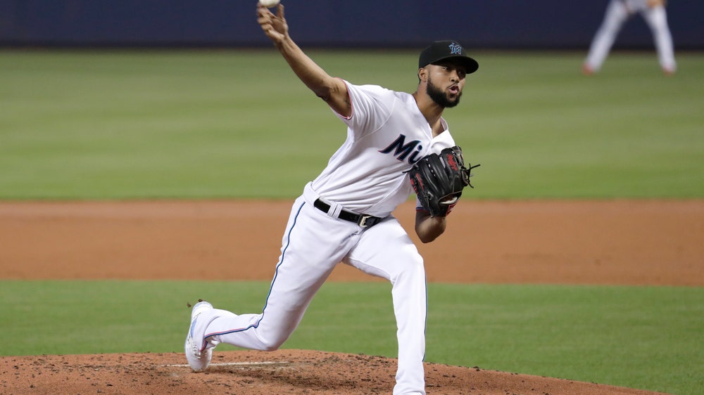 Alcantara 1st Marlins rookie with 2 shutouts since Willis