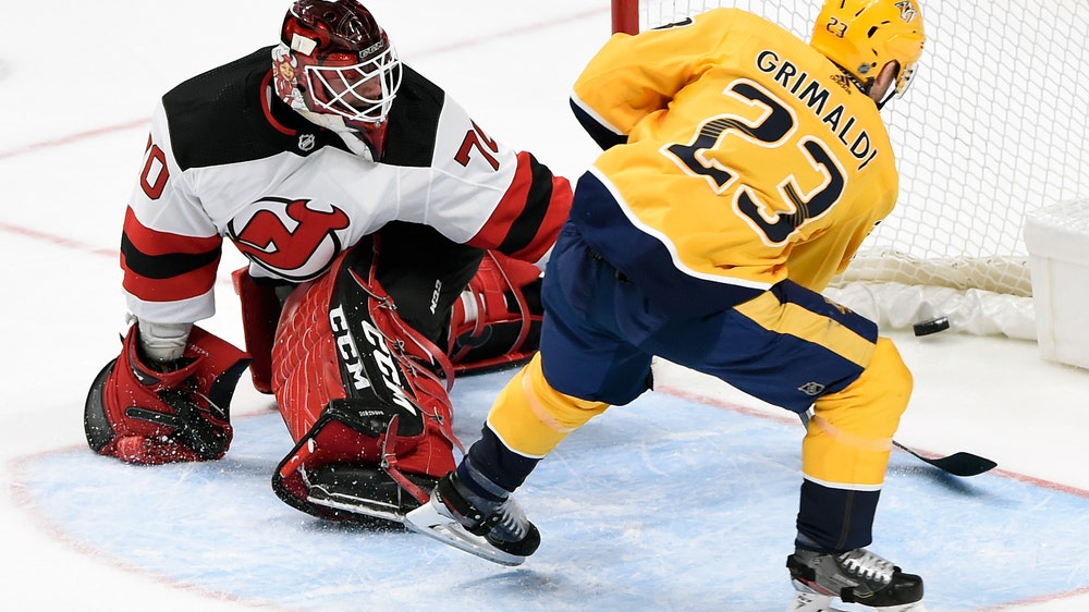 Bonino, Fabbro, Grimaldi lead Predators past Devils 6-4