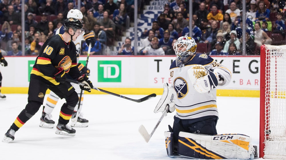 Miller scores in OT to lift Canucks over Sabres 6-5